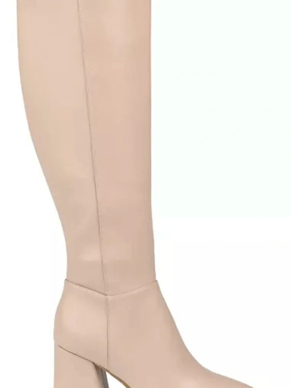 Journee CollectionWomen's Landree Extra Wide Calf Block Heel Knee High Boots 9.5